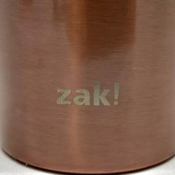 Zak! Designs 4-In-1 Can Cooler 13 oz. Bottle Cool Stainless Bronze NIP 2020-2021 - Picture 9 of 11